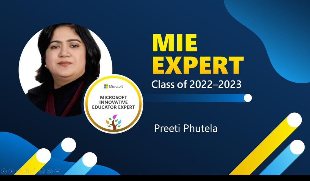 Microsoft Innovative Educator Expert 2022-2023!